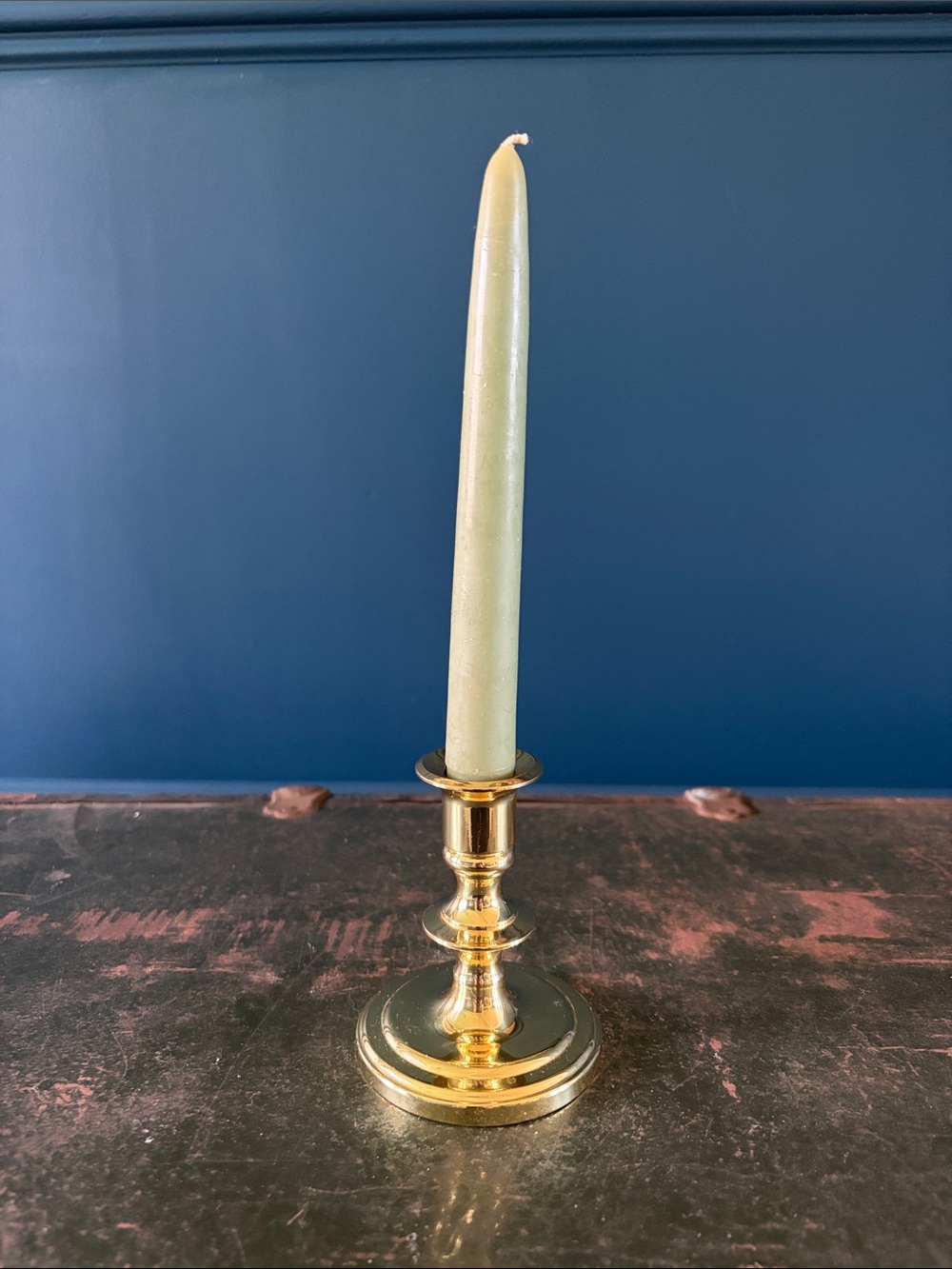 Brass Candlestick by BALDWIN BRASS